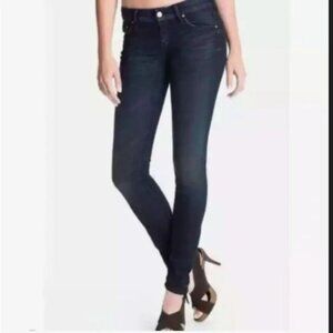MOTHER Blue Skinny Jeans Stretchy Fit